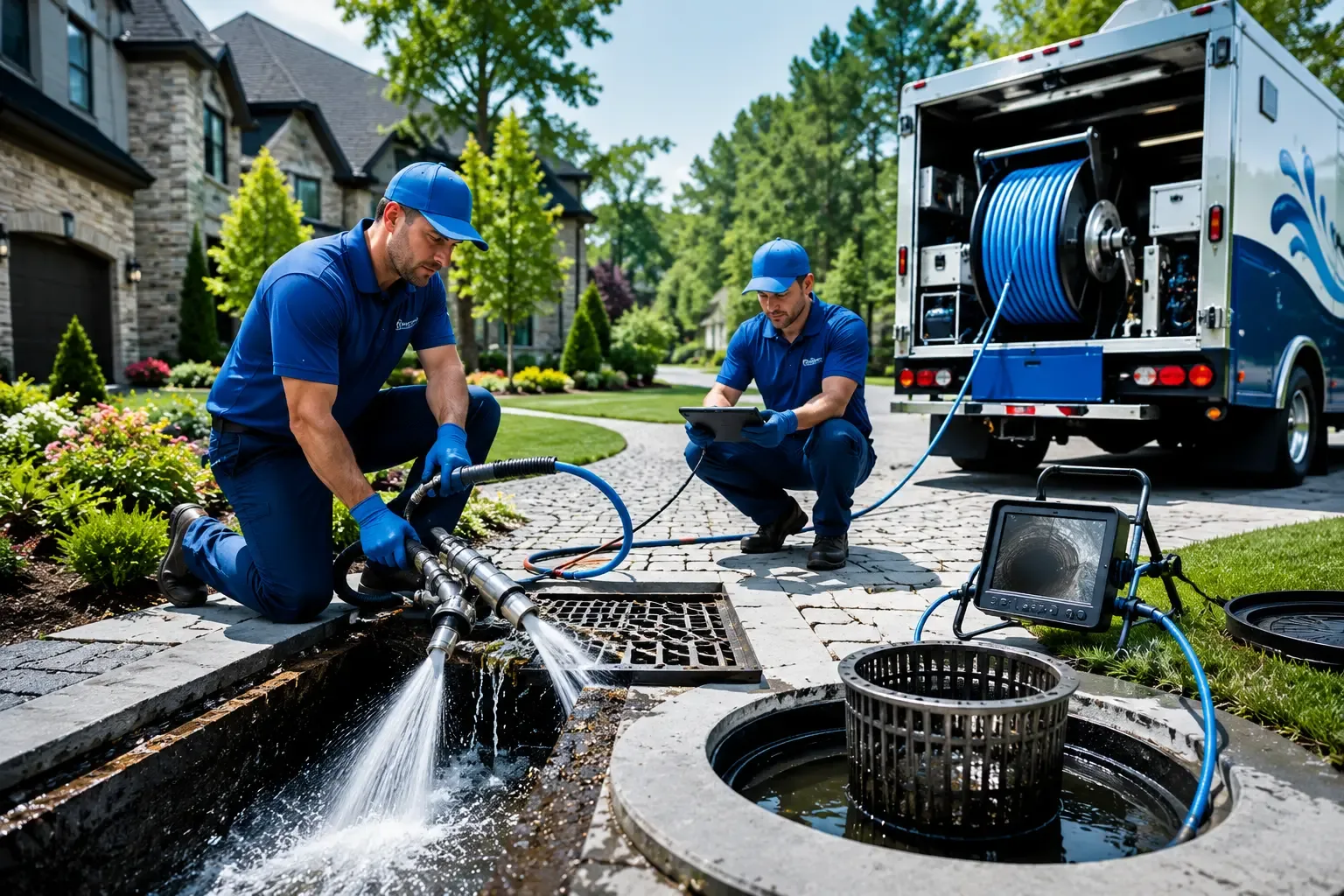 Local outdoor drain cleaning professionals in Pinon Hills, CA